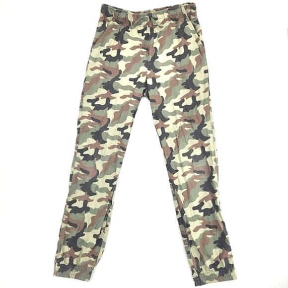 The Children's Place Camo Woven Pull-On Jogger Pants Boys 16 - Picture 1 of 10